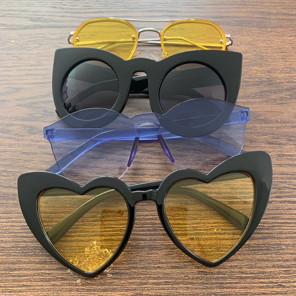 4 Sunglasses bundle